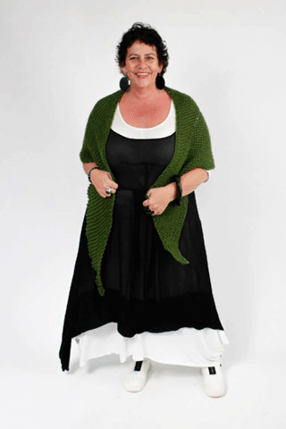 How to: Knitted Shawl