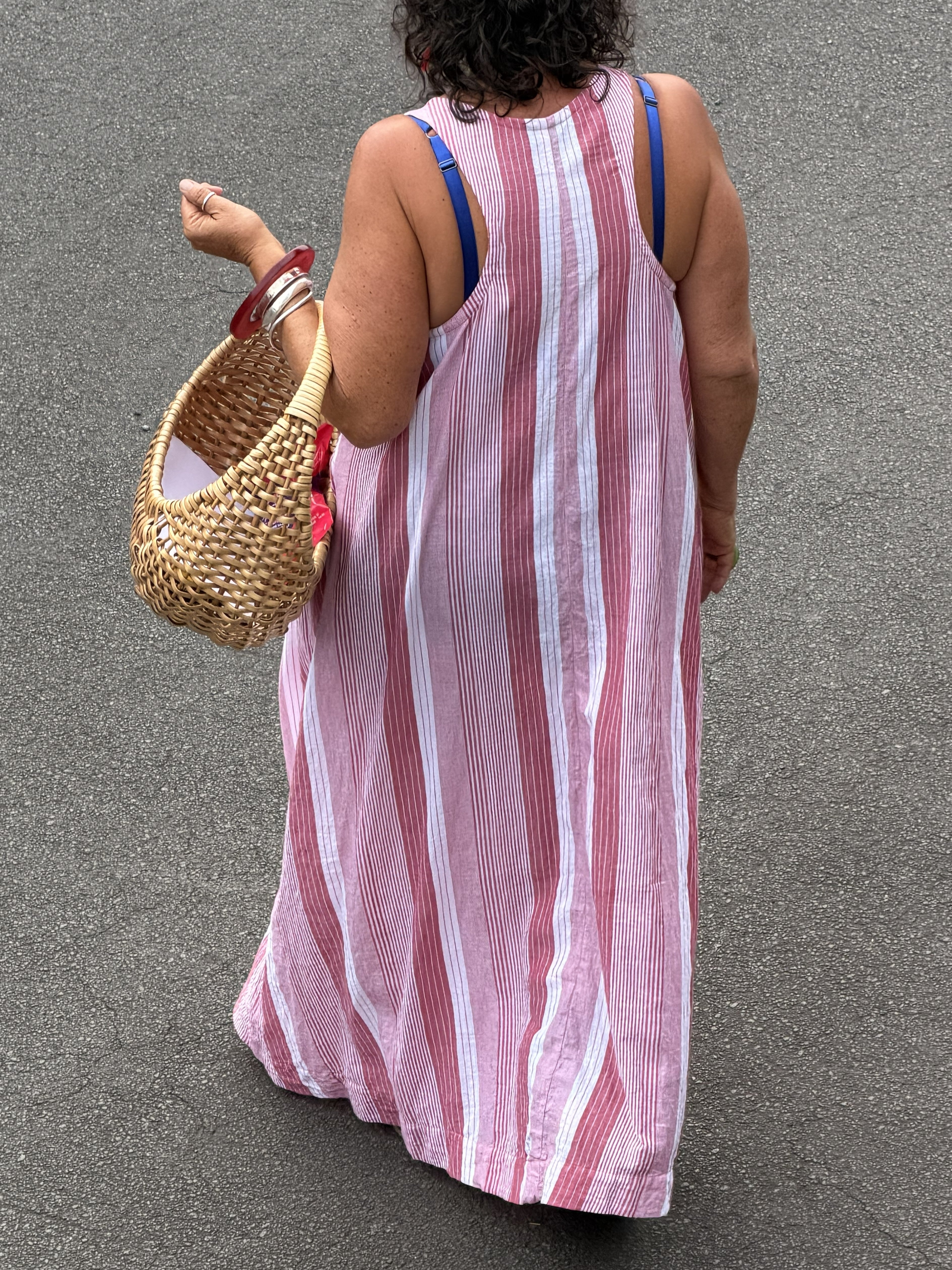 TCD Gin Dress - Red Stripe