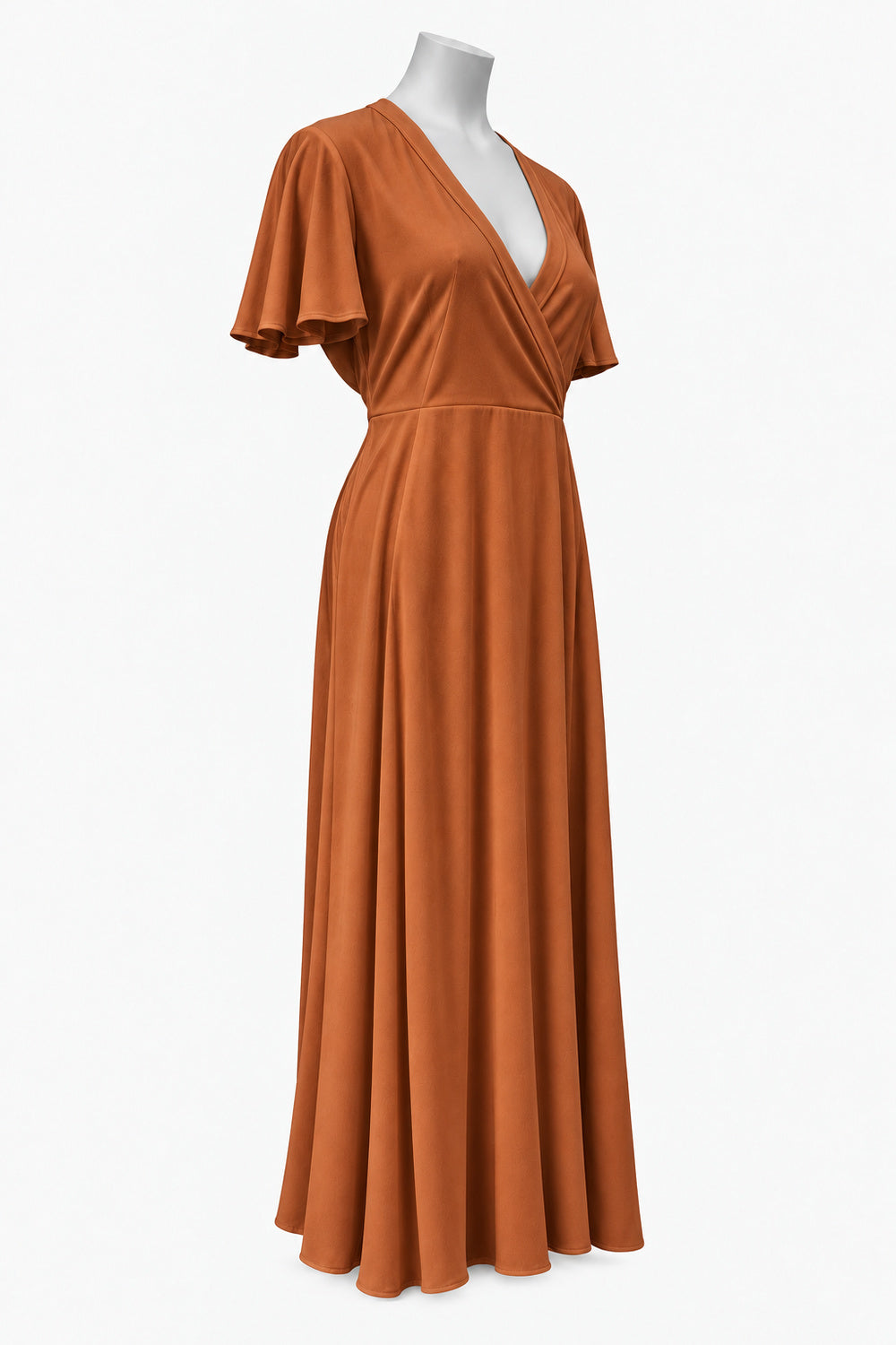 PRE ORDER TCD Katy Q Dress - Cognac