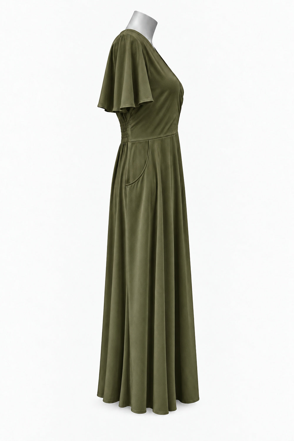 PRE ORDER TCD Katy Q Dress - Khaki