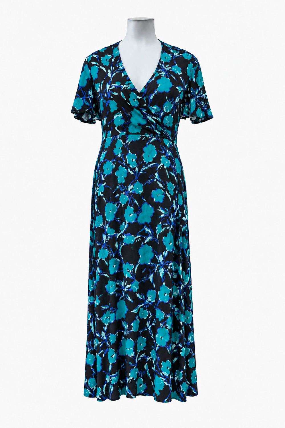 PRE ORDER TCD Katy Q Dress - Lagoon Bloom