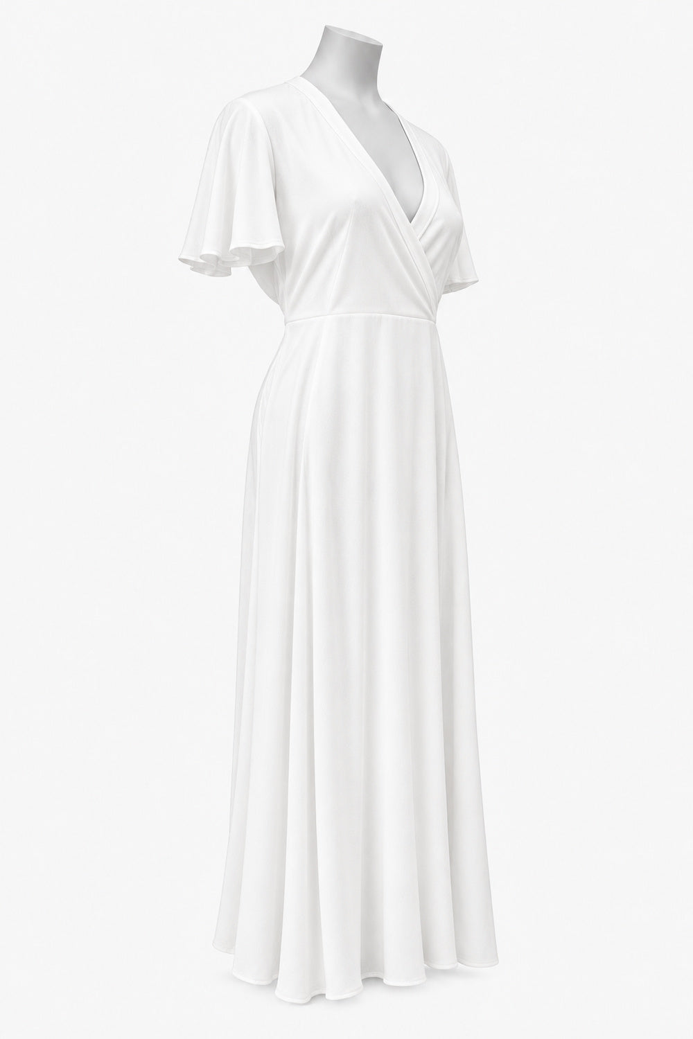 PRE ORDER TCD Katy Q Dress - White