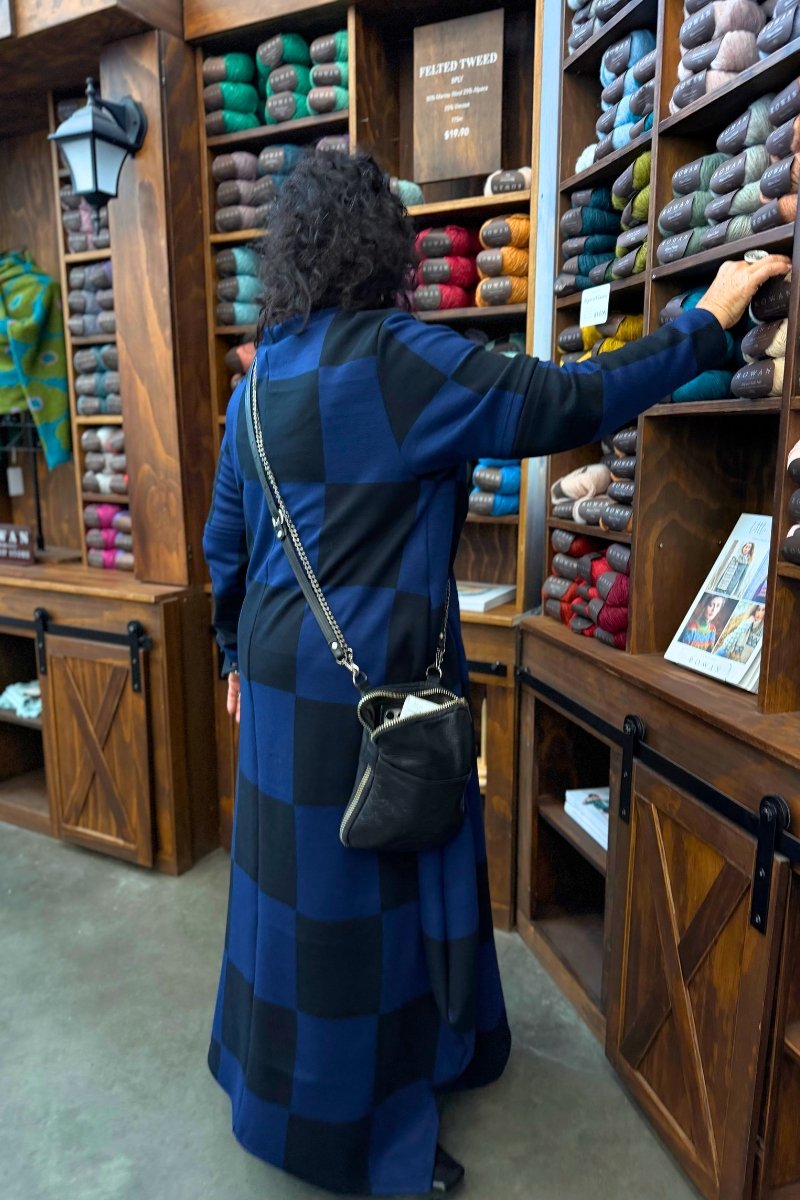TCD Onyx Dress - Blue Check