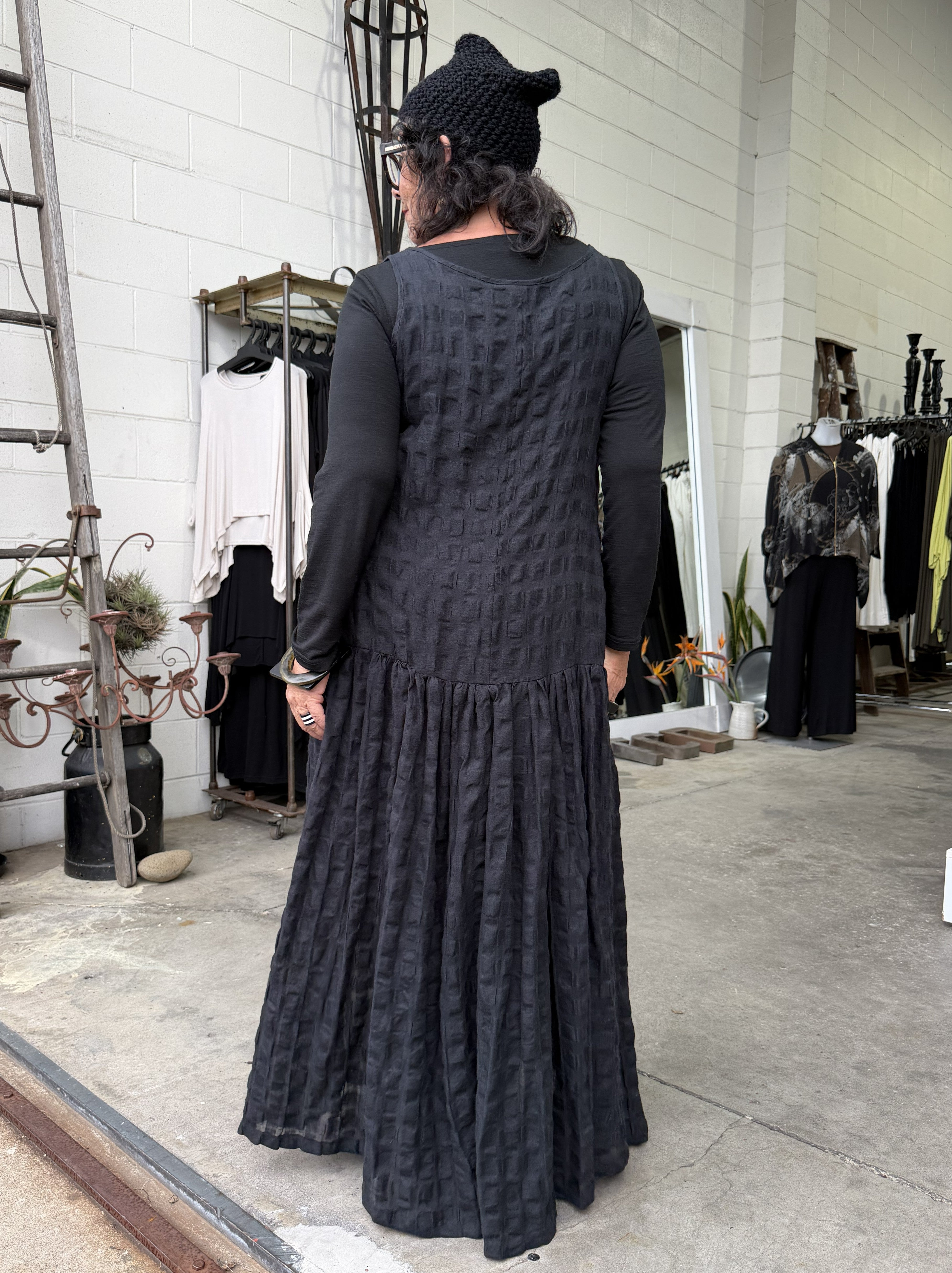 TCD - Petticoat Dress - Black Check