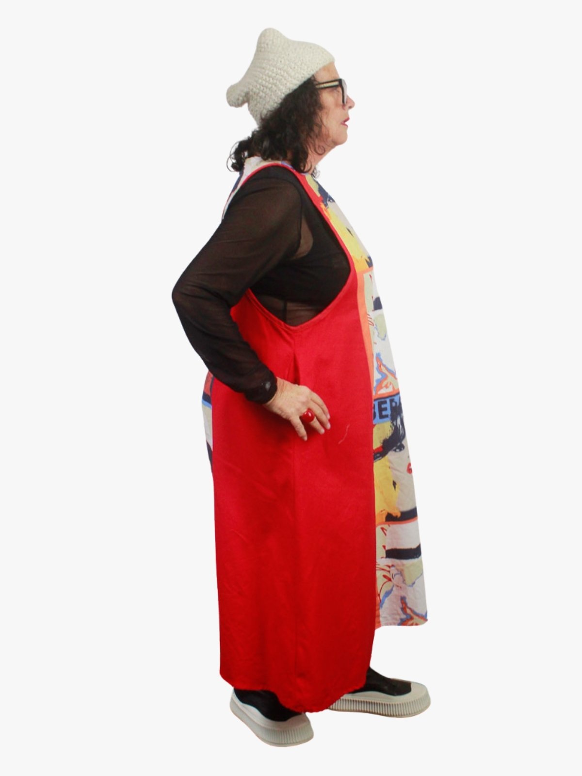 TCD Ruelette Pinafore - Red