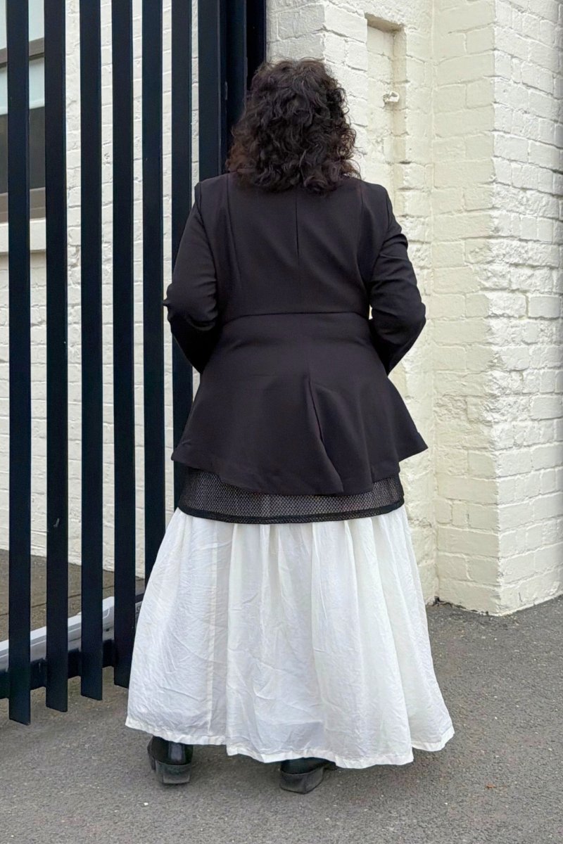 TCD Riding Jacket - Black Ponte