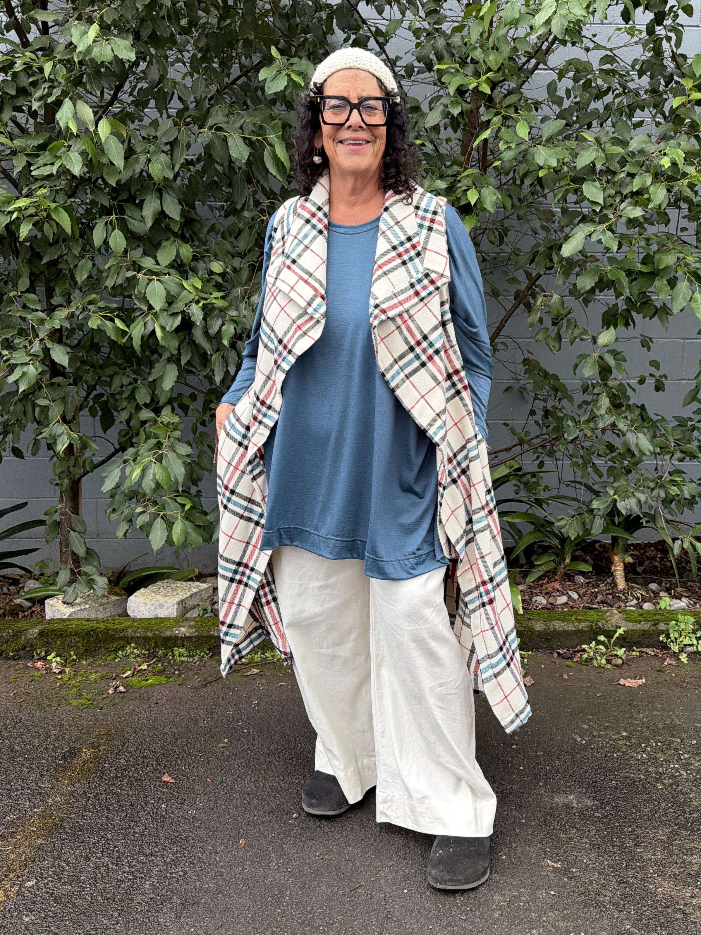 TCD Sadie Pants - Cream Linen