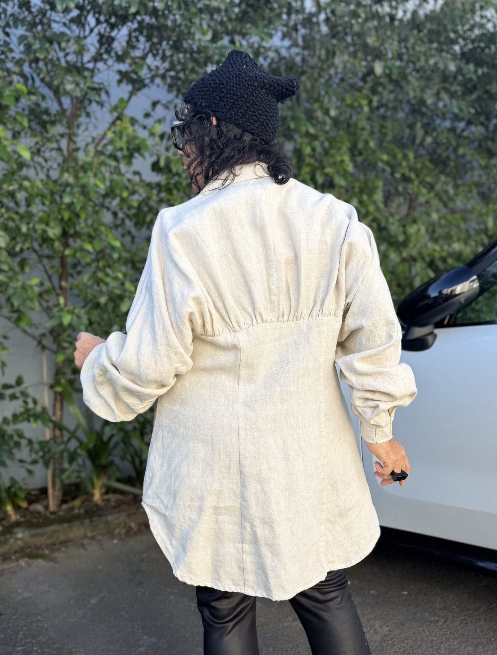TCD Skye Shirt - Oat Linen