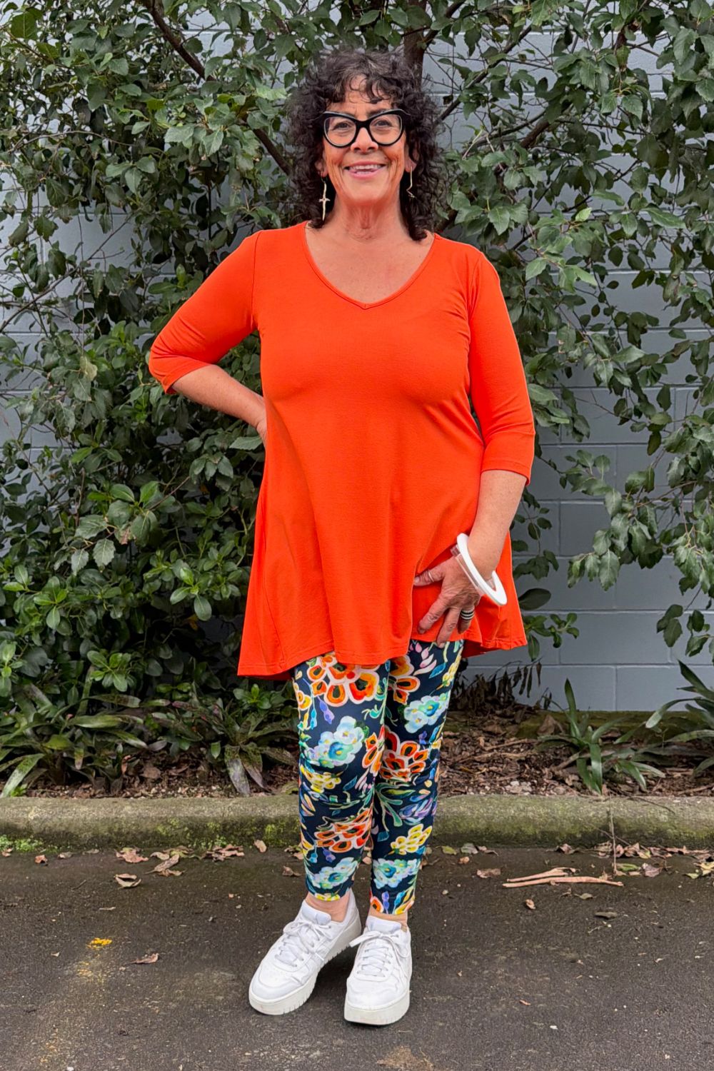 TCD Leggings - Midnight Flora