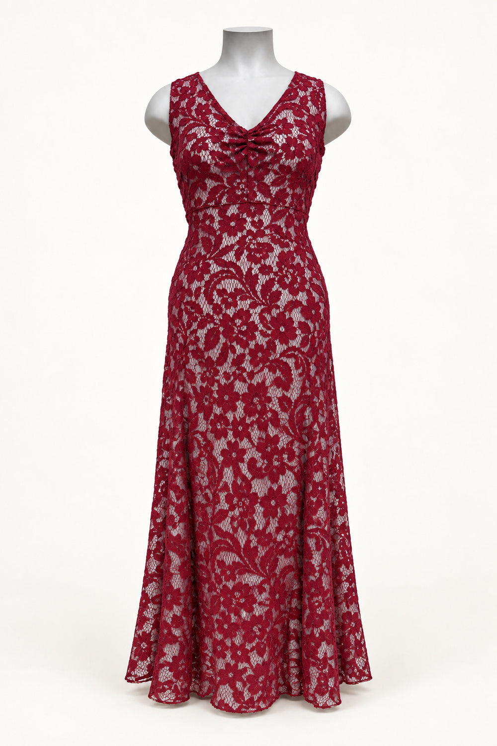 PRE ORDER TCD Marilyn Dress - Merlot Lace