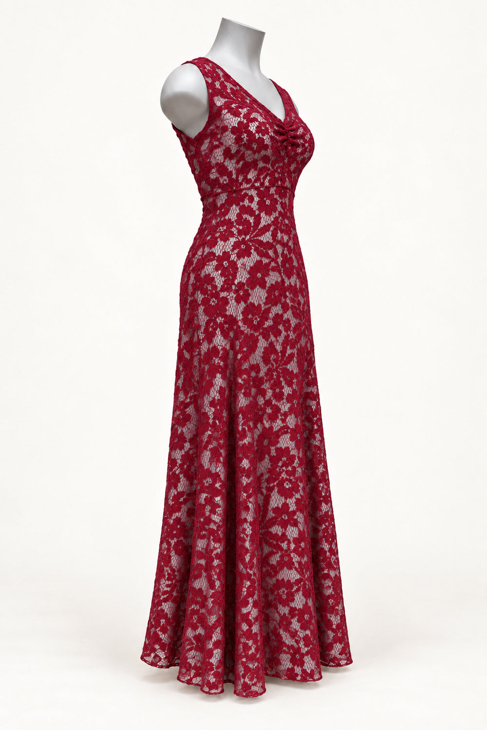 PRE ORDER TCD Marilyn Dress - Merlot Lace