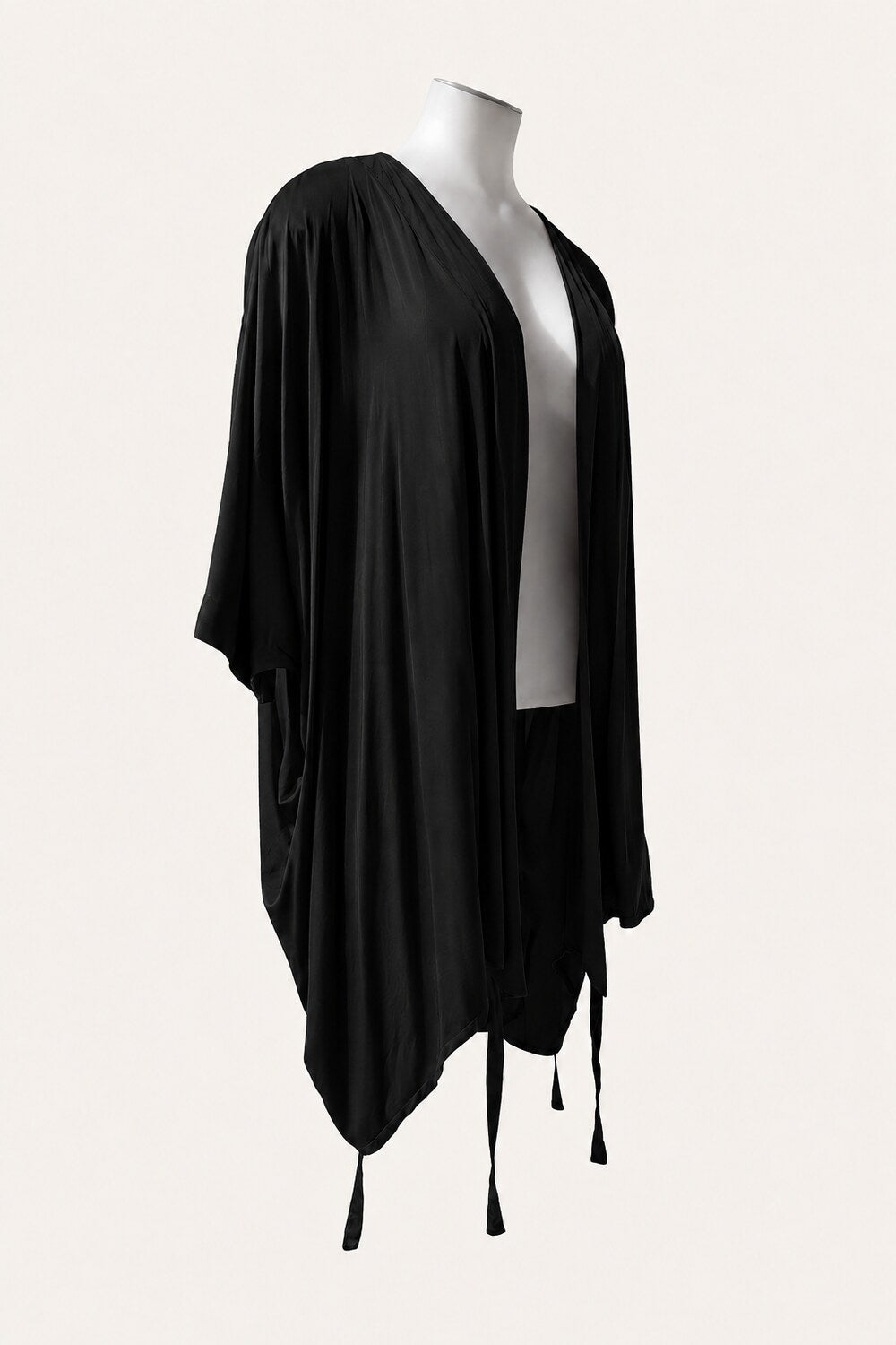 TCD Maritza Duster - Black crepe