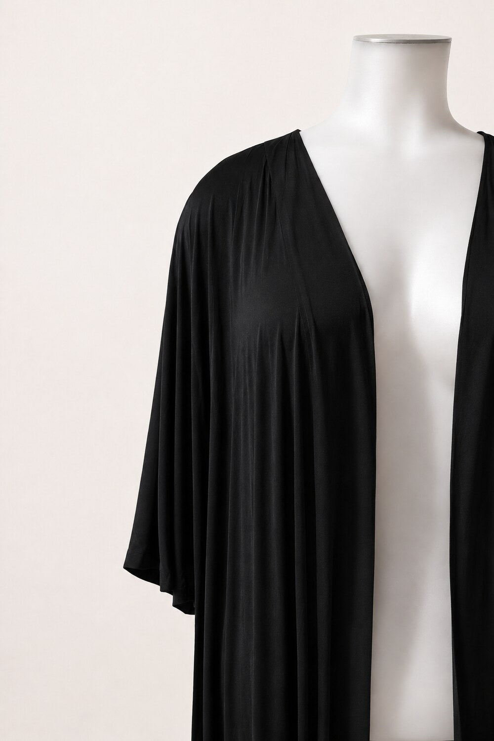 TCD Maritza Duster - Black crepe