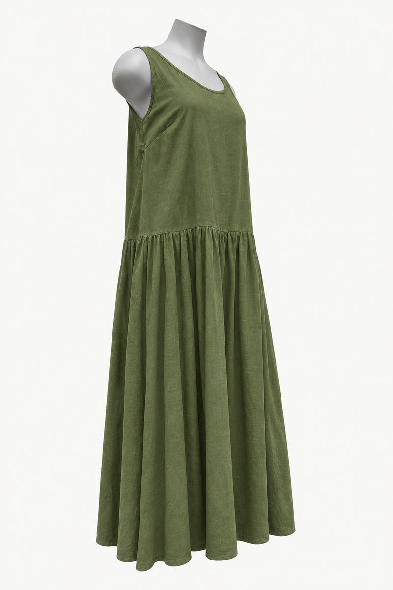 PRE ORDER TCD Petticoat Dress - Army Green