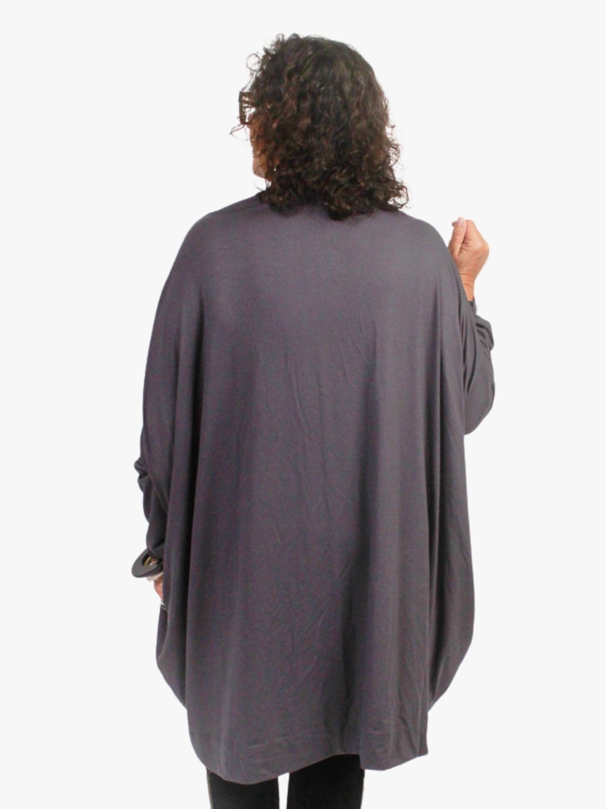 TCD Phoebe Funnel Top - Grey (LUCKY LAST SIZE - L = 22/26)