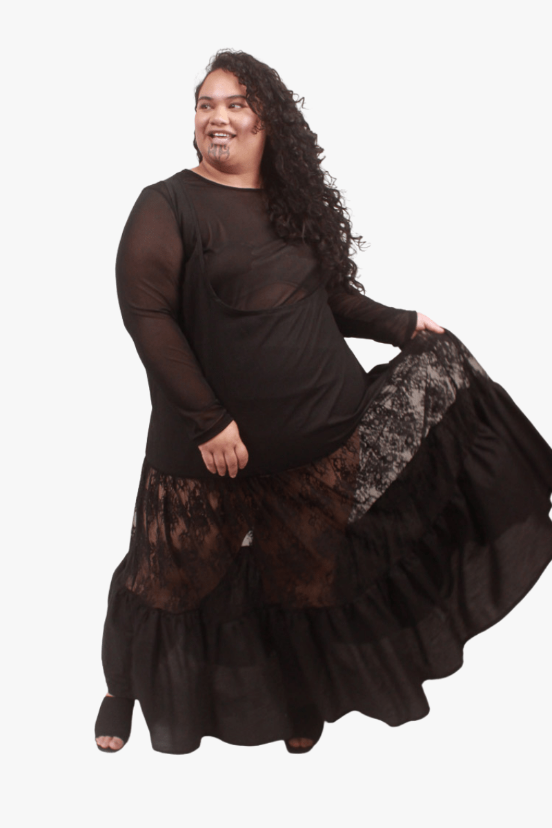 GORJIS Gorjis Arlo Petticoat - Black Shop