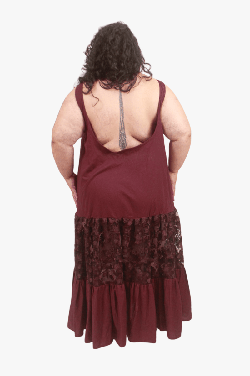 GORJIS Gorjis Arlo Petticoat - Merlot Linen Shop