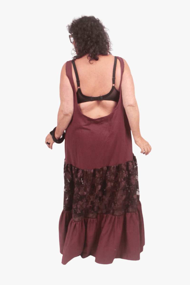 GORJIS Gorjis Arlo Petticoat - Merlot Linen Shop