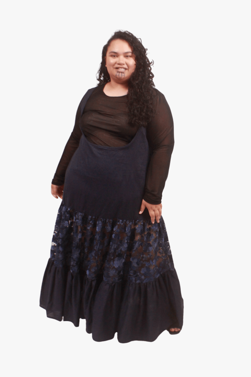 GORJIS Gorjis Arlo Petticoat - Navy Linen Shop