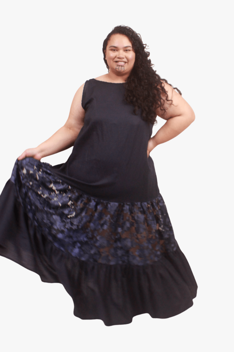 GORJIS Gorjis Arlo Petticoat - Navy Linen Shop