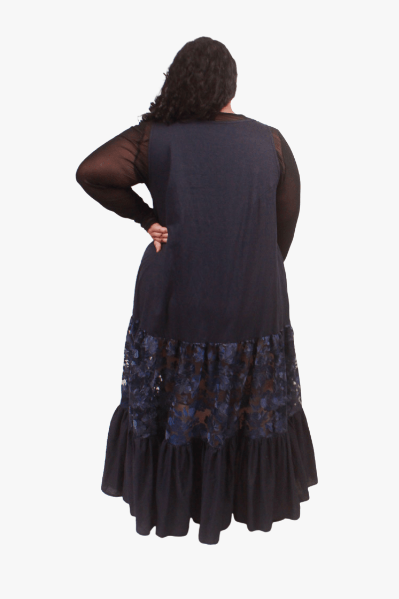 GORJIS Gorjis Arlo Petticoat - Navy Linen Shop
