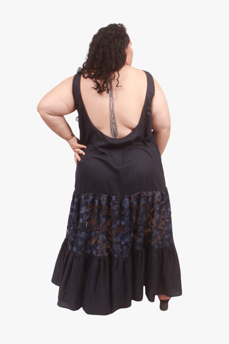 GORJIS Gorjis Arlo Petticoat - Navy Linen Shop