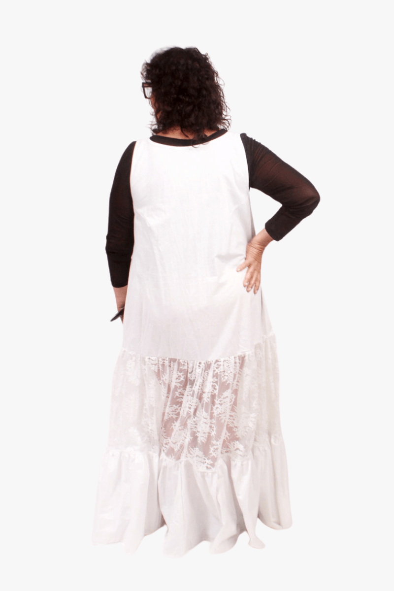 GORJIS Gorjis Arlo Petticoat - White Cotton Shop