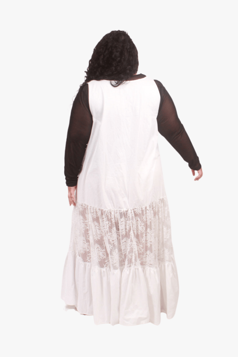 GORJIS Gorjis Arlo Petticoat - White Cotton Shop