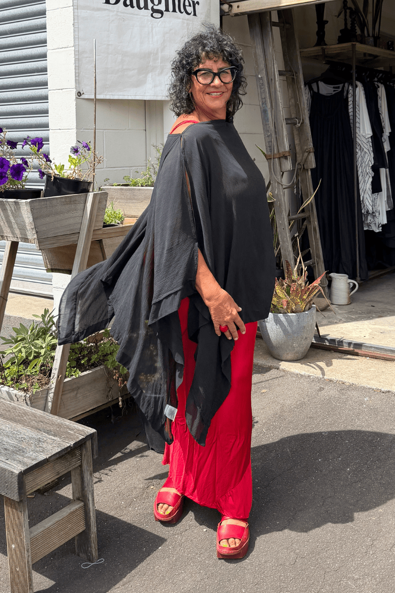 GORJIS Gorjis Coverall Top - Black Shop