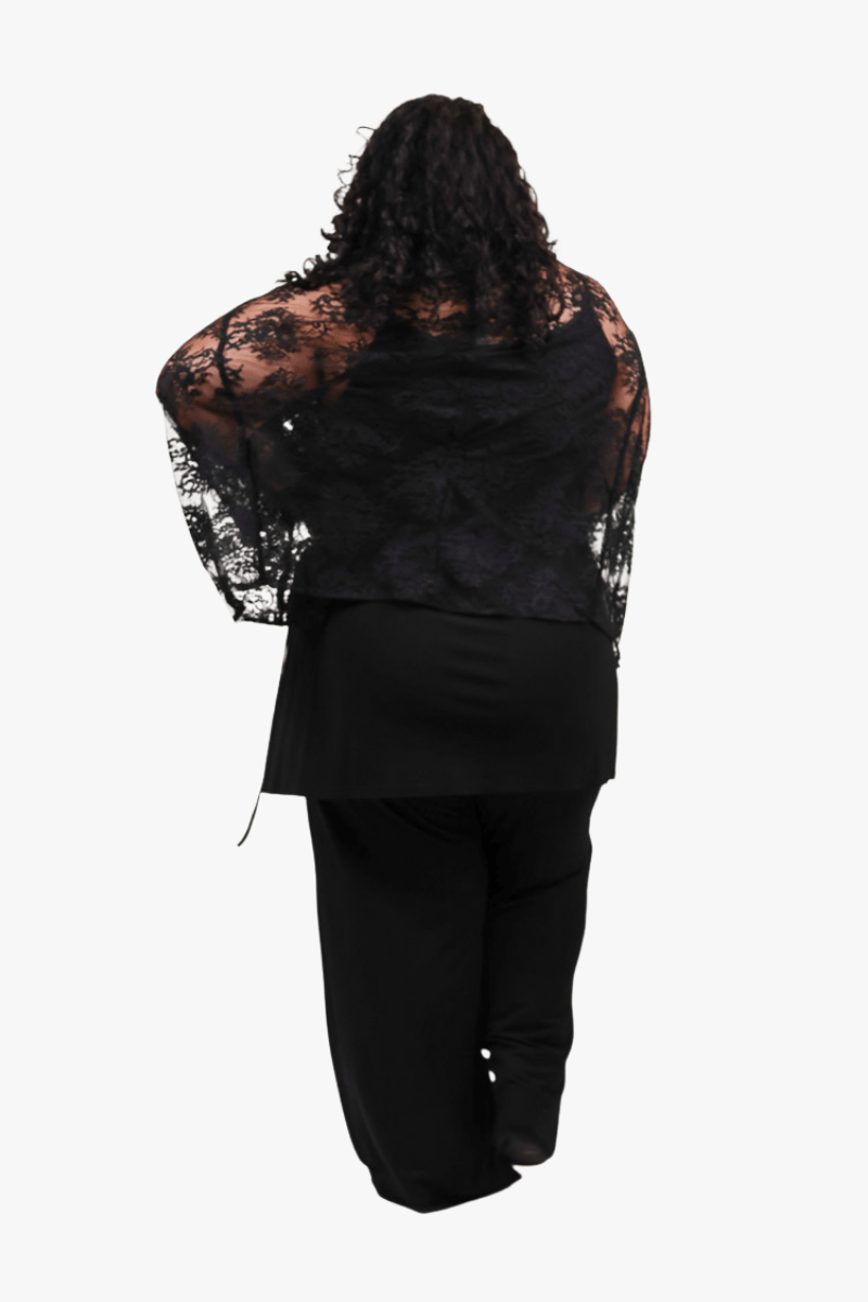 GORJIS Gorjis Cove Top - Black Top O/S = 14 - 24