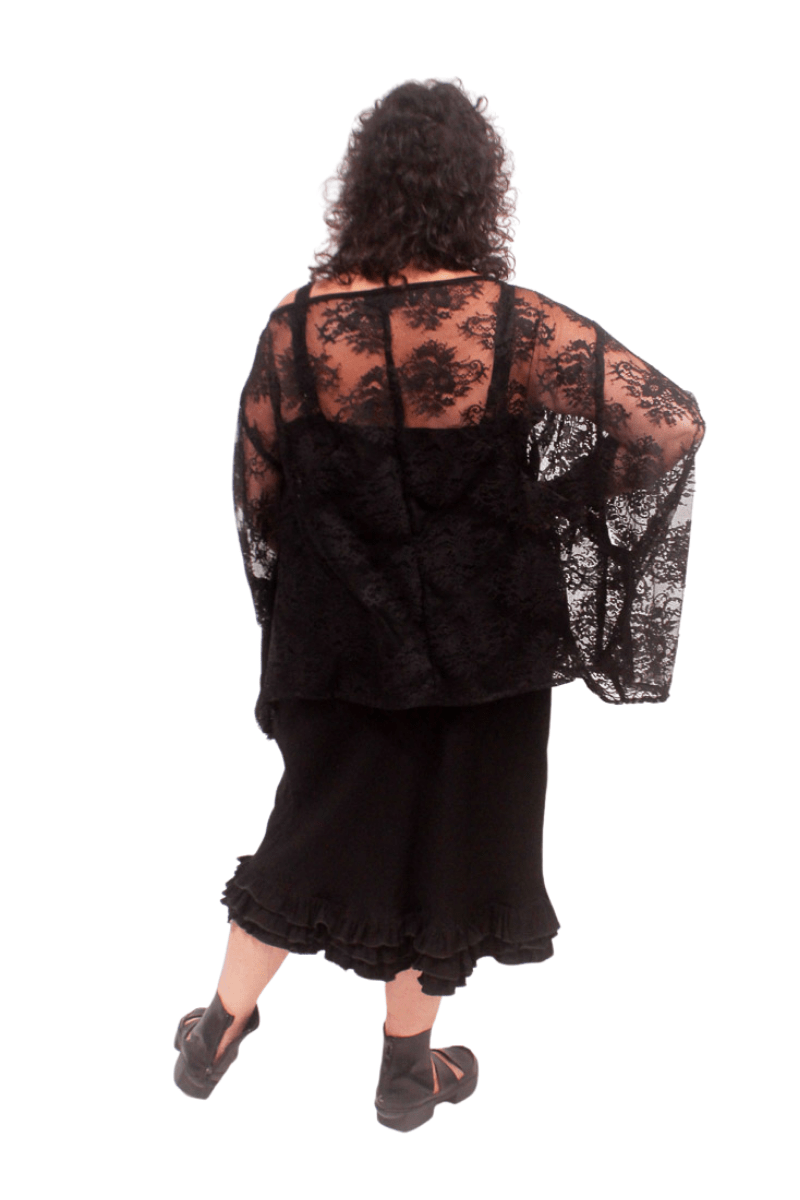 GORJIS Gorjis Cove Top - Black Top O/S = 14 - 24