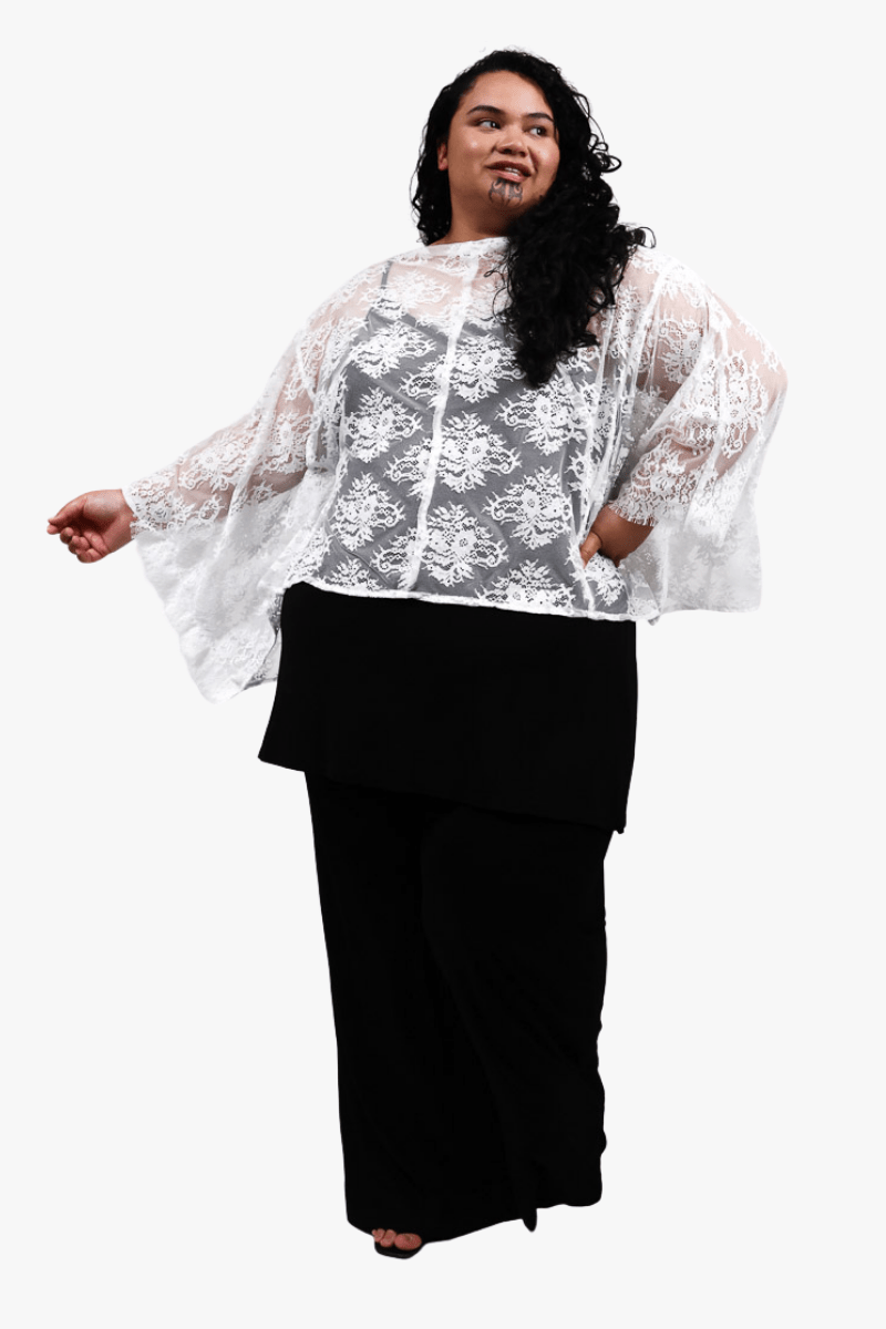GORJIS Gorjis Cove Top - Cream Top O/S = 14 - 24