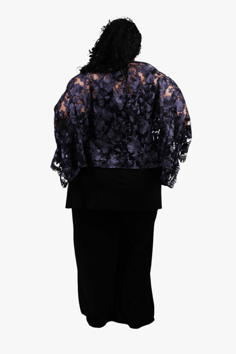 GORJIS Gorjis Cove Top - Navy Top O/S = 14 - 24