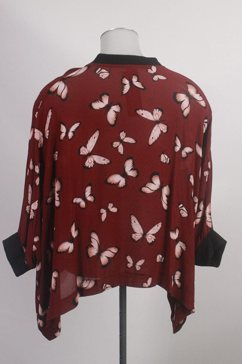 Juna Juna Bomber - Butterfly Bomber Shop O/S = 12-24