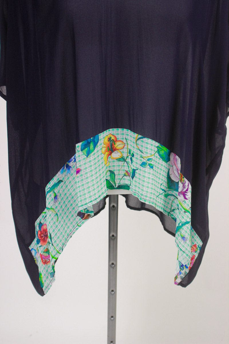 Juna Juna Banded T  - Ink Shop O/S = 14 - 24