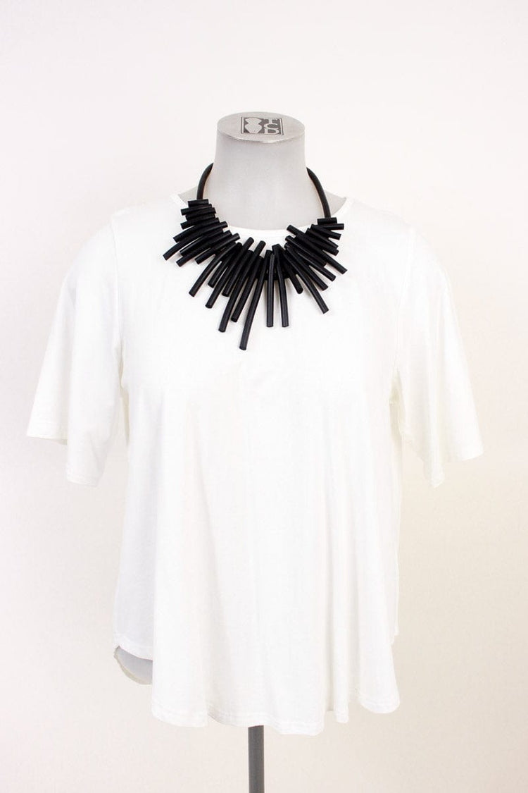 Mikas Mikas Bars Necklace - Black jewellery