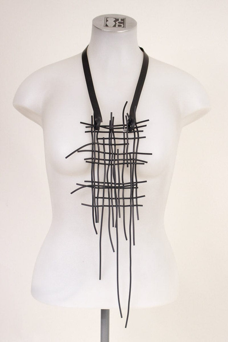 Mikas Mikas - Sudare Necklace - Black Shop