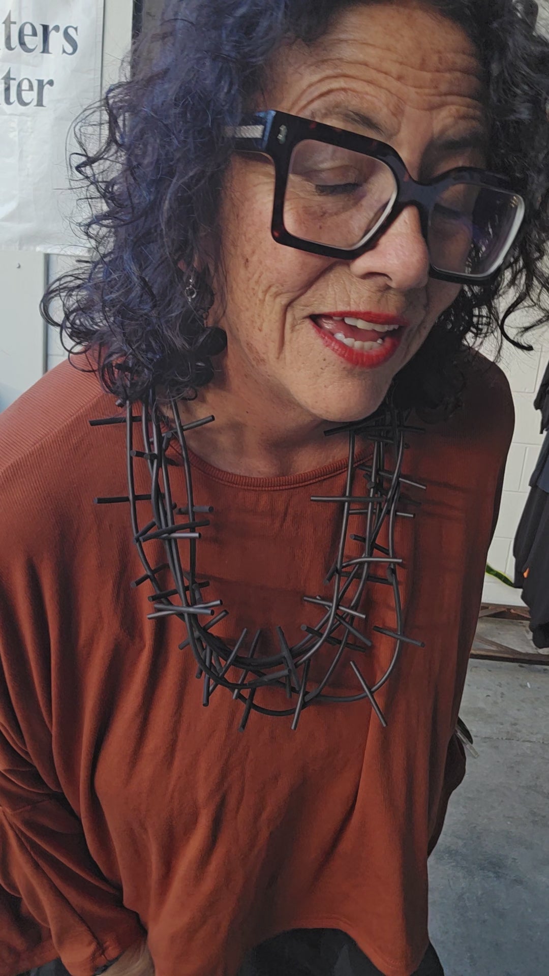 TCD Lockdown Crop - Cinnamon Rib Knit