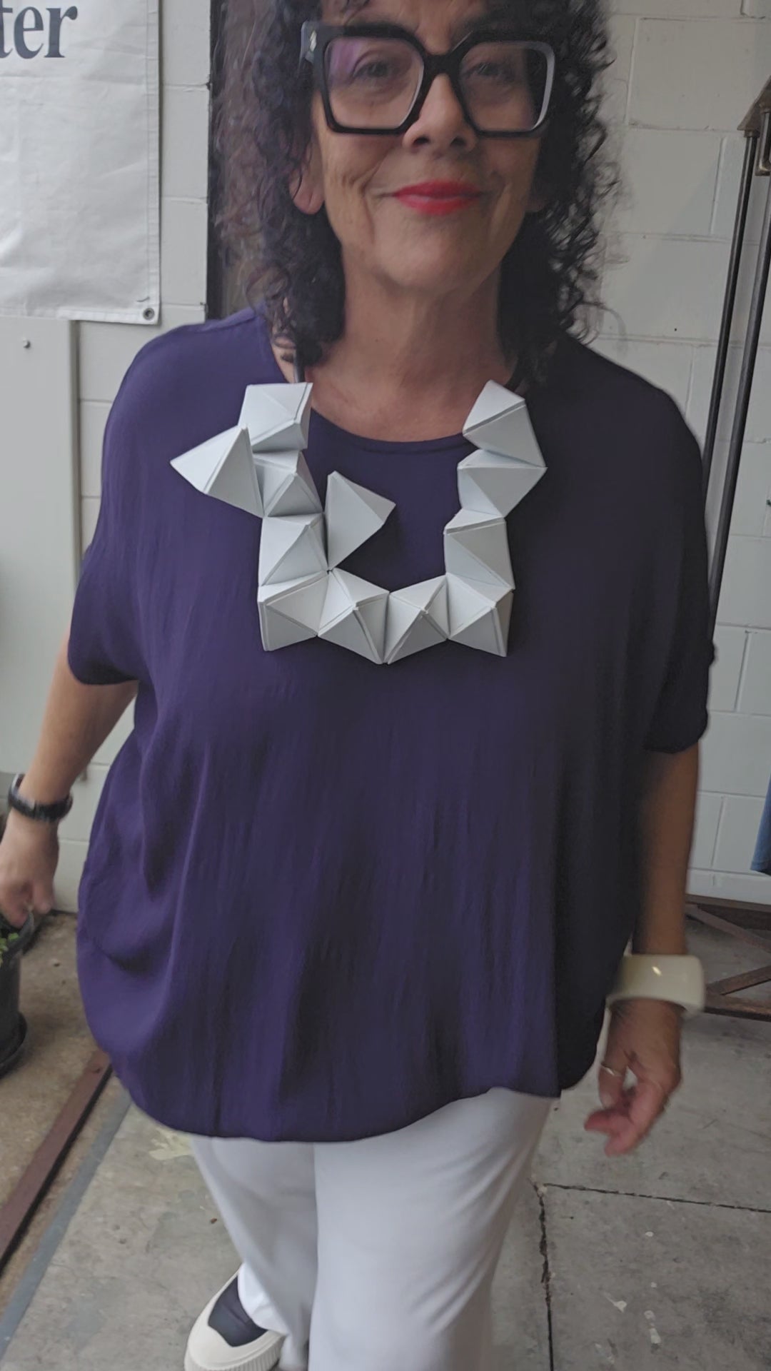 TCD Gorjis Top - Indigo