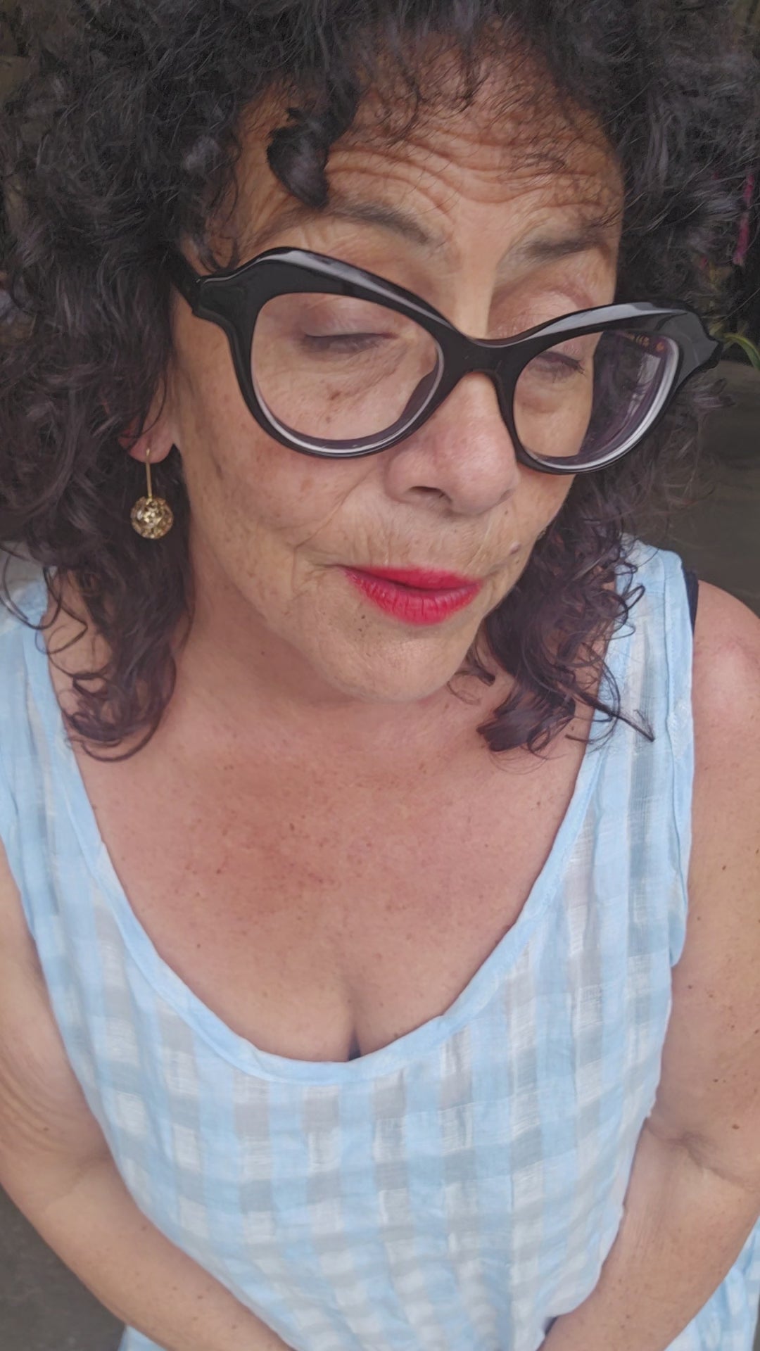 TCD - Petticoat Dress - Baby Blue Check