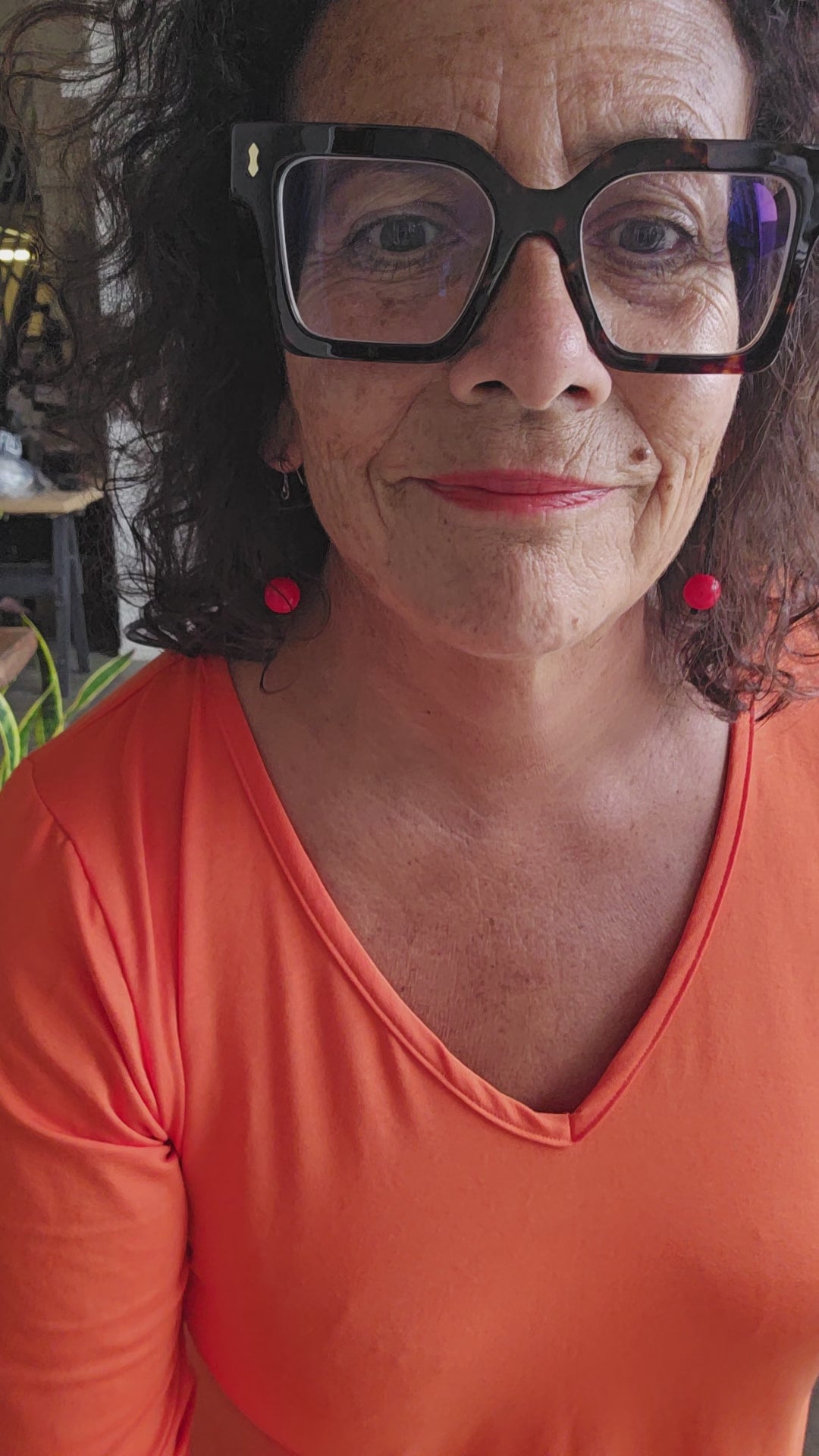 TCD Evie Tee (T-Shirt) - Orange