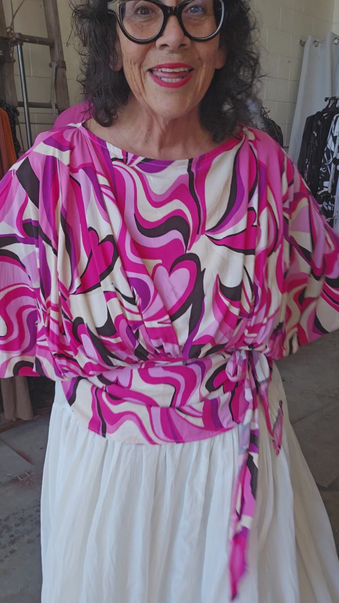 TCD Iris Top - Pucci