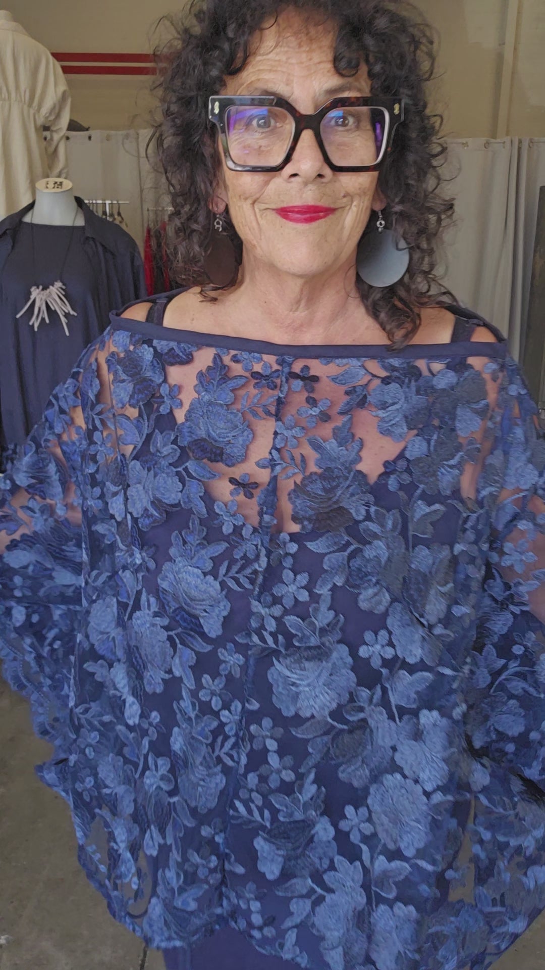 Gorjis Cove Top - Blue Lace
