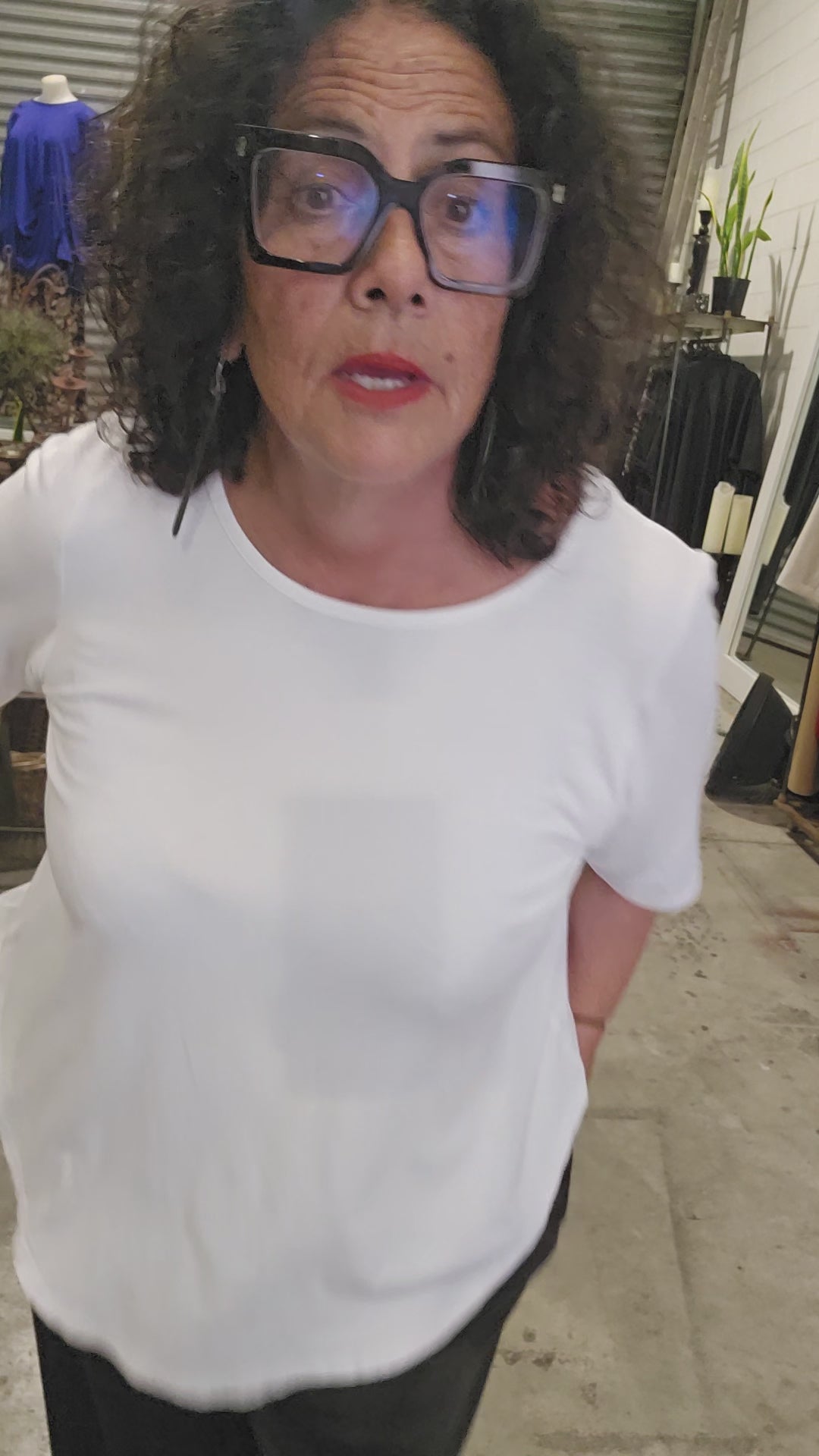 TCD Sadie Pant - Black Satin