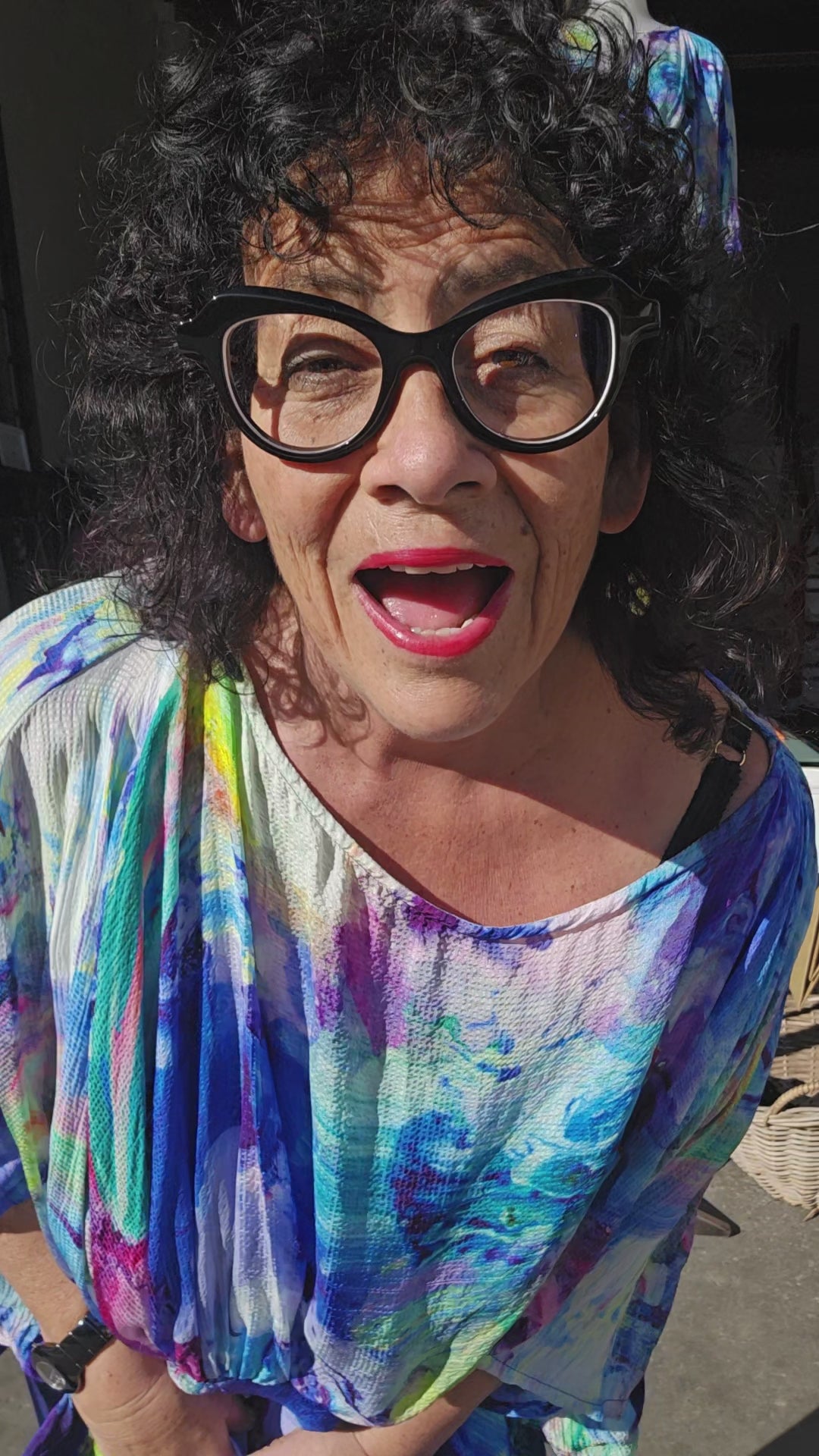 TCD Iris Top - Watercolor