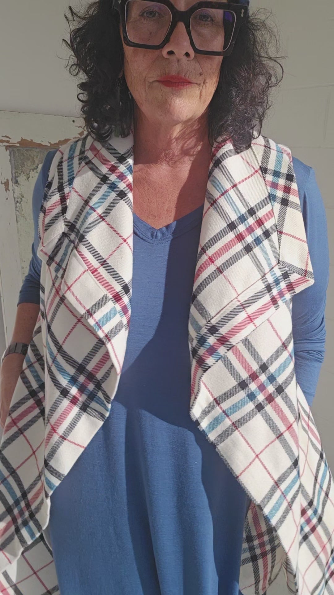 TCD A-line Dress - Petrol Blue Merino Wool