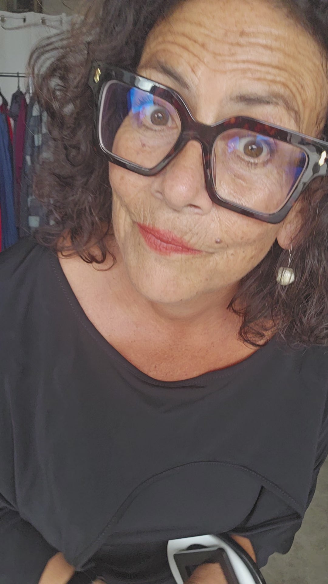 TCD Pansy Bias Cut Skirt - Black lace