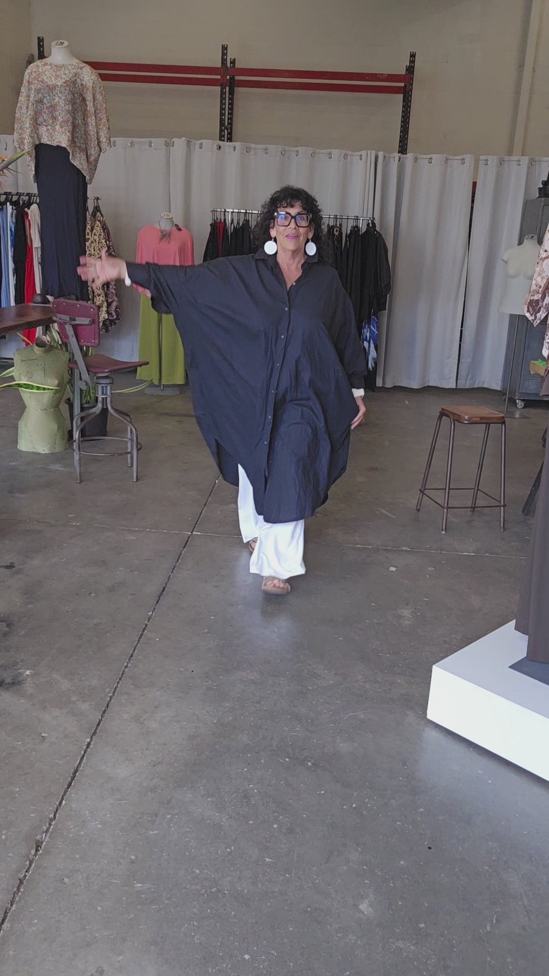 TCD Georgie Shirt - Black