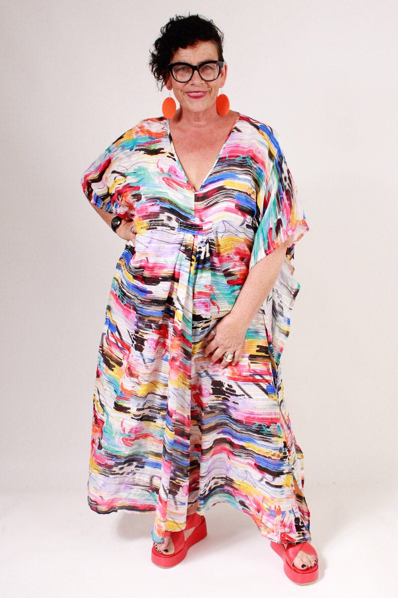 TBB Devise Oval Earrings - Orange Shop