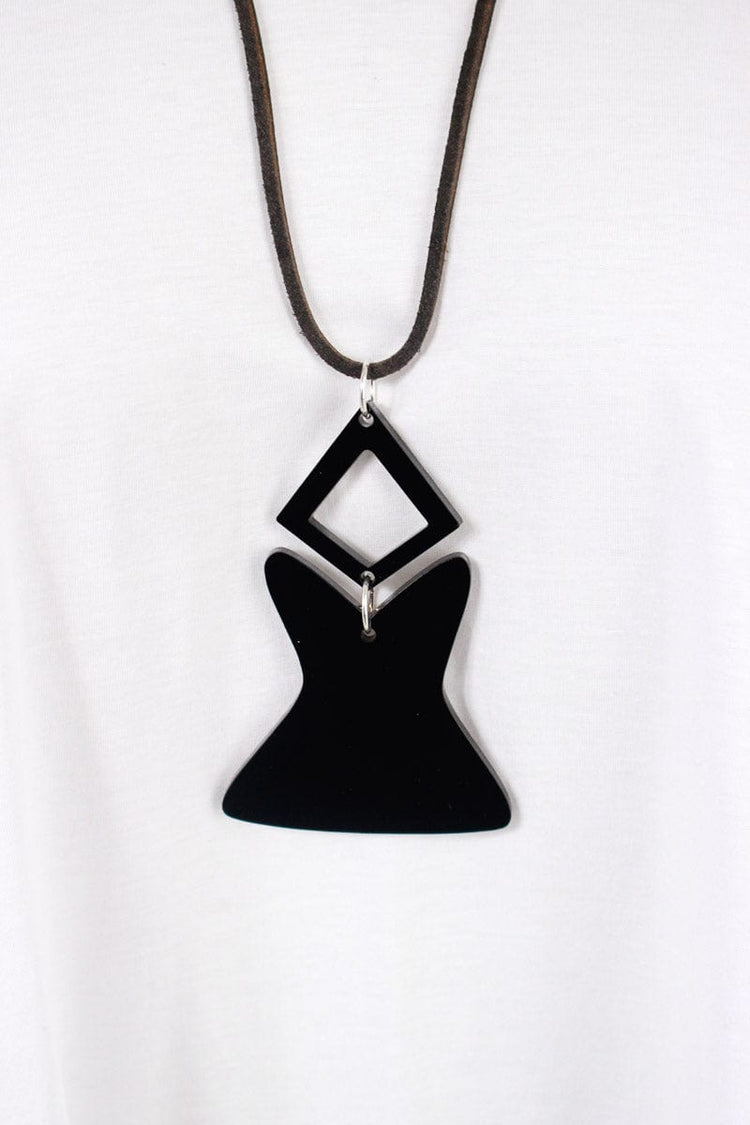 TBB Devise TCD Perfume Necklace - Black Shop